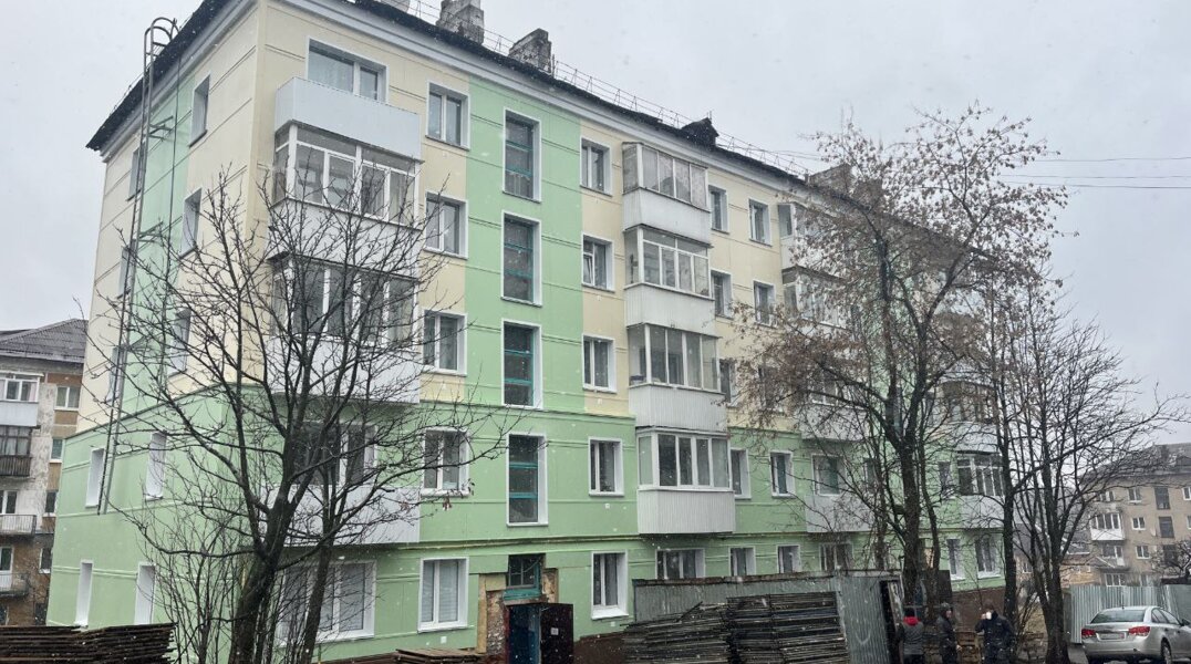 В Губахе начали капитально ремонтировать многоквартирные дома