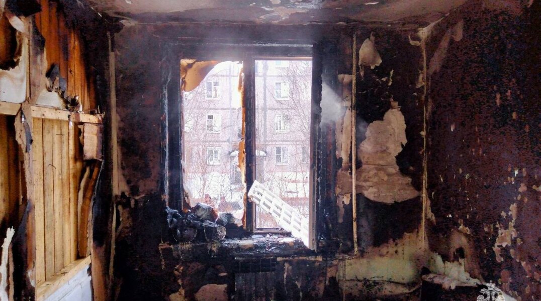 На пожаре в Березниках спасли пять человек, в том числе троих детей