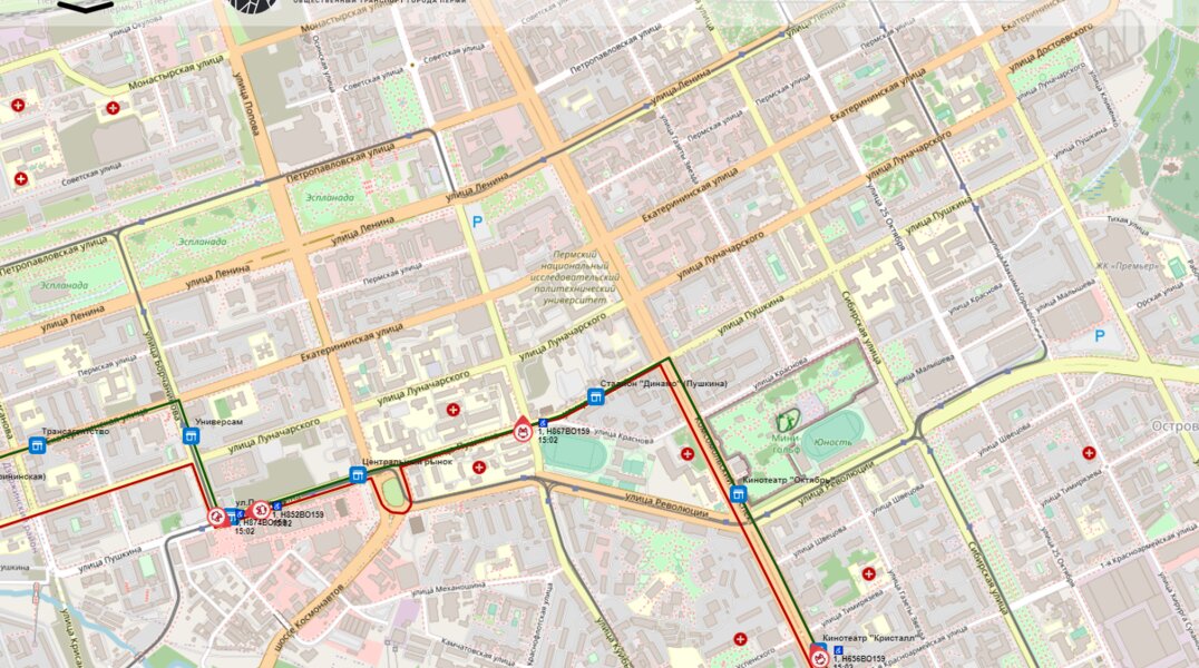 Департамент транспорта Перми усовершенствовал сайт с расписанием автобусов