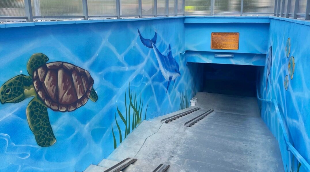 В Мотовилихинском районе Перми почти завершили ремонт подземного перехода