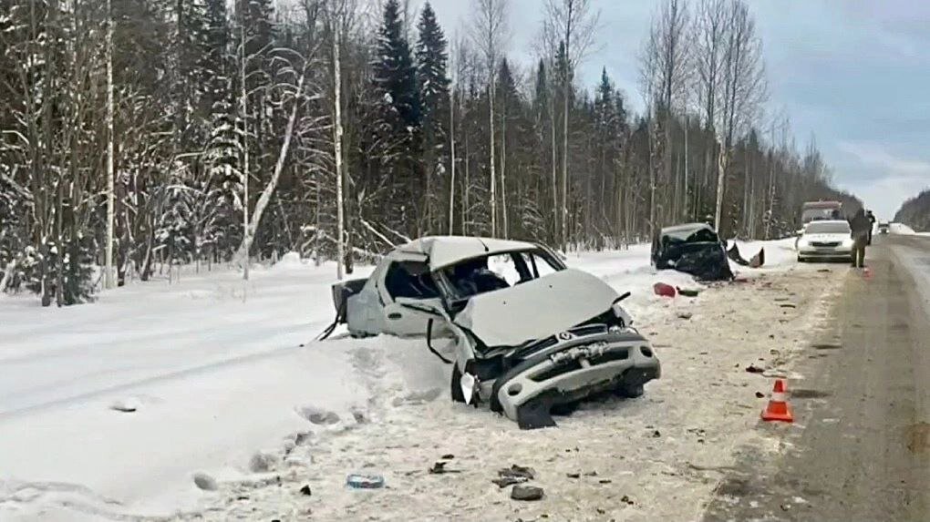 В аварии на трассе Пермь-Березники погибла женщина