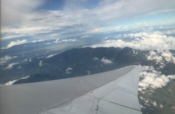 При выполнении рейса Пермь-Москва обратно в аэропорт вылета вернулся самолет