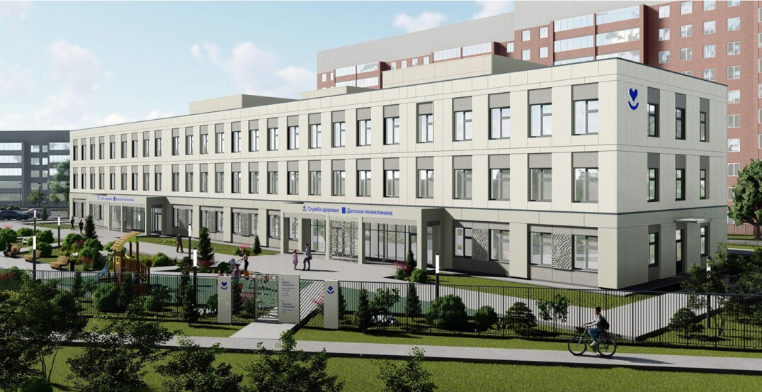 В Перми на Вышке-2 построят поликлинику для взрослых и детей к концу 2027 года