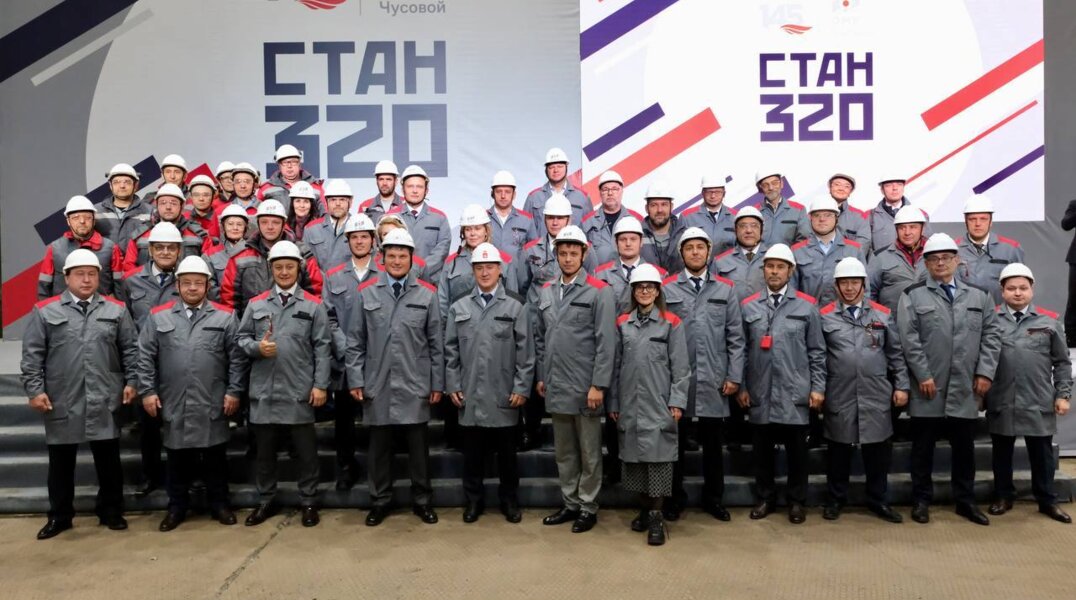 На металлургическом заводе в Чусовом запустили новый производственный комплекс