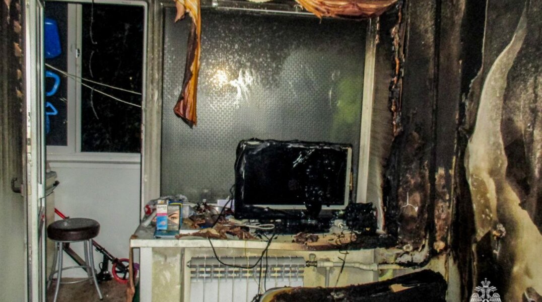 В Перми пожарные спасли двоих детей