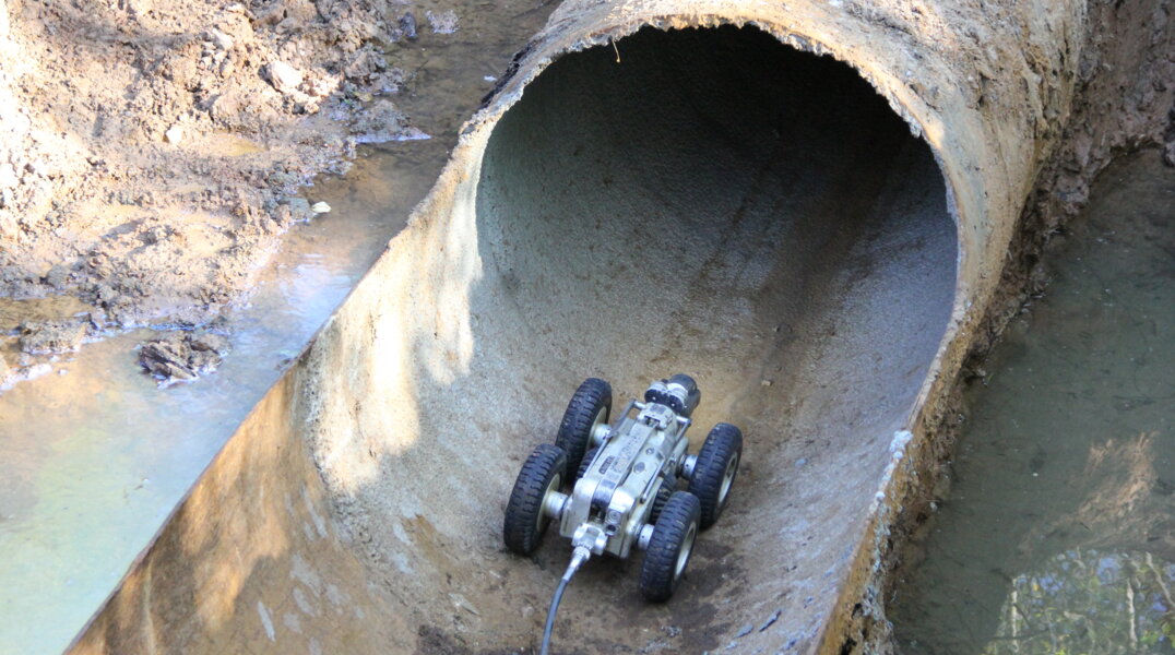Роботы-диагносты «НОВОГОРа» проверили качество ремонта магистрального водовода