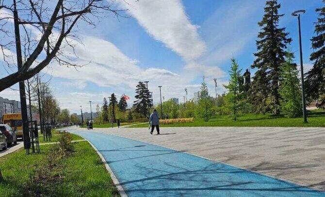 В Перми в этом году появятся цветные тротуары и велодорожки