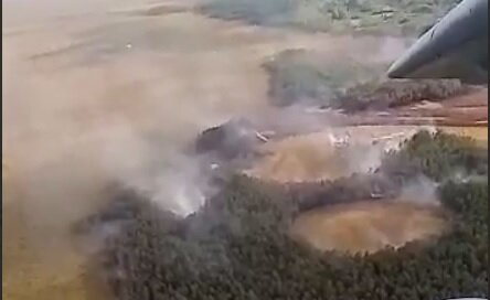 В Пермском крае потушили мощный лесной пожар в труднодоступном ландшафте