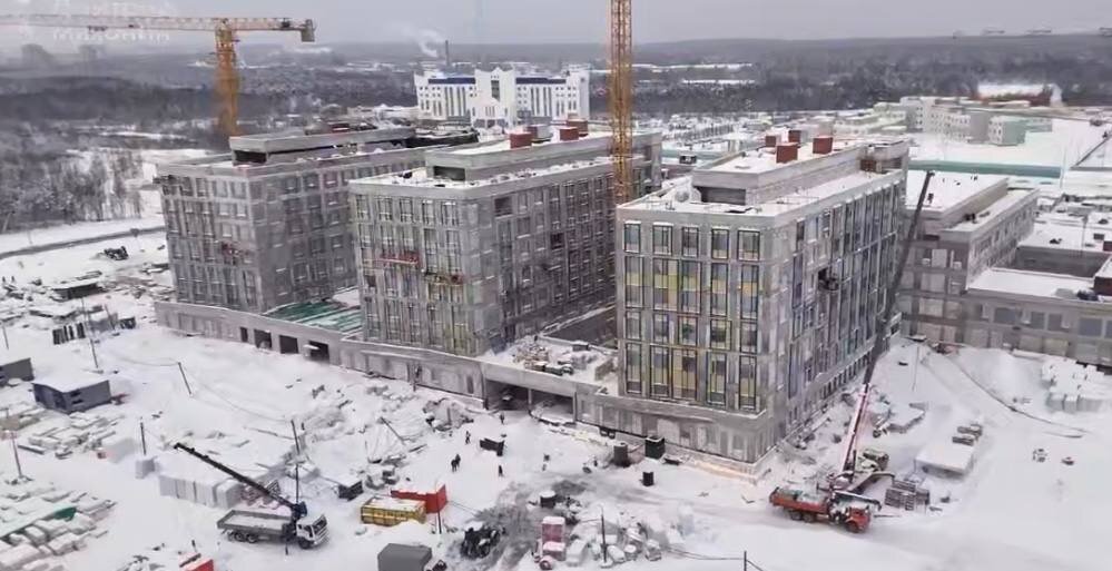 В Пермском краевом онкологическом центре начались внутренние отделочные работы