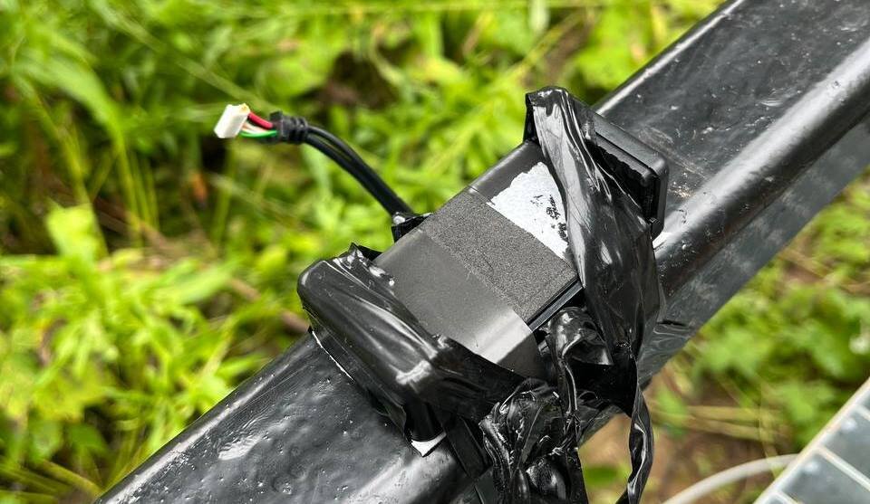 В Перми на одной из локаций фестиваля светового искусства украли сложный прибор