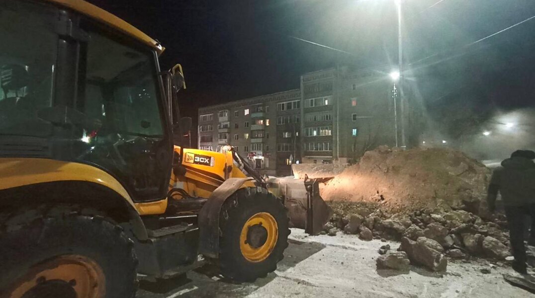 В Соликамске произошло два новых прорыва на теплосетях