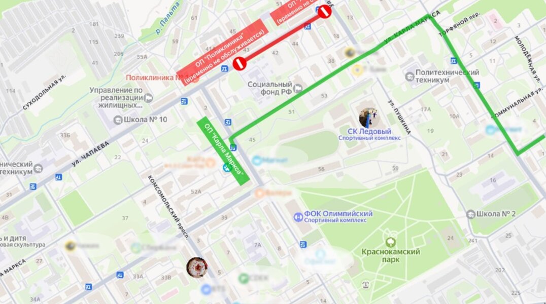 В Краснокамске на четыре дня полностью перекроют участок одной из улиц