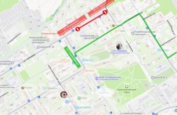 В Краснокамске на четыре дня полностью перекроют участок одной из улиц