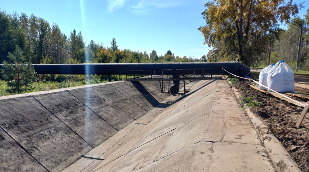 В Перми ремонтируют каналы, по которым очищенные городские стоки возвращаются в Каму