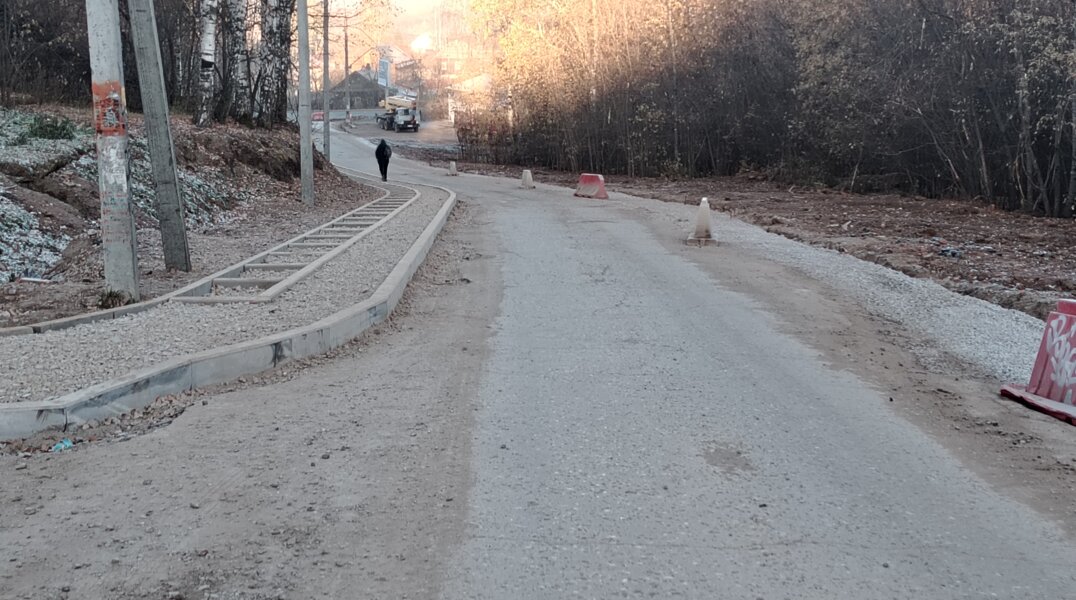 В Перми оборудуют дополнительный выезд из микрорайона Вышка-2 на улицу Соликамскую. Фото