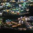 макет Перми, ночная Пермь