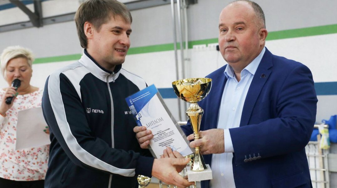 Команда «Пермских минеральных удобрений» взяла кубок спартакиады Росхимпрофсоюза Прикамья