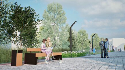 В Соликамске началась масштабная реконструкция сквера по улице Северная, 58