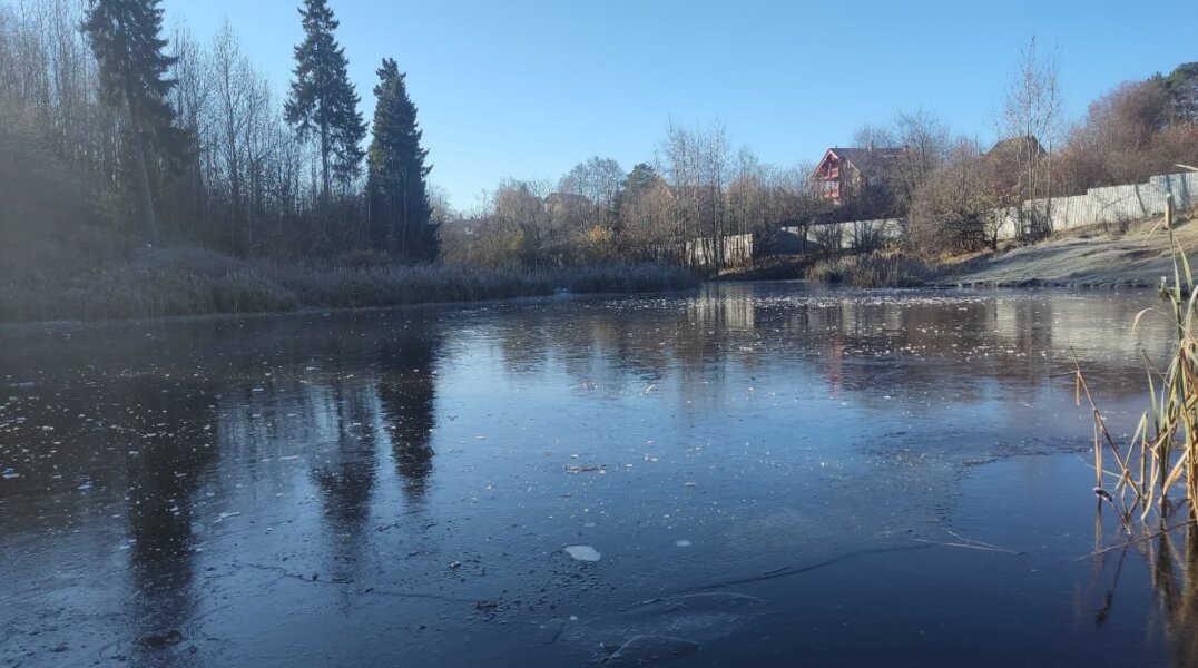 В Перми началось замерзание рек — раньше, чем обычно