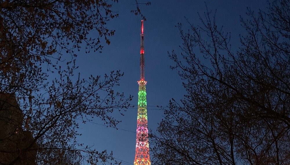 Телевизионная башня в Перми покажет световое шоу 1 сентября