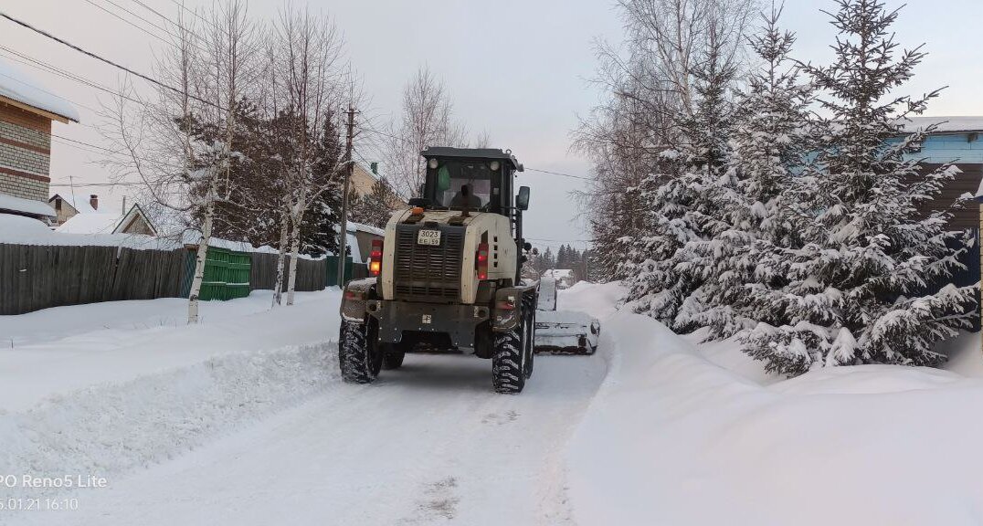 В Перми после публикации "В курсе.ру" микрорайон Новобродовский очистили от снежных завалов