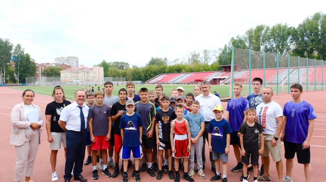 Губернатор Прикамья встретился с юными спортсменами Краснокамска