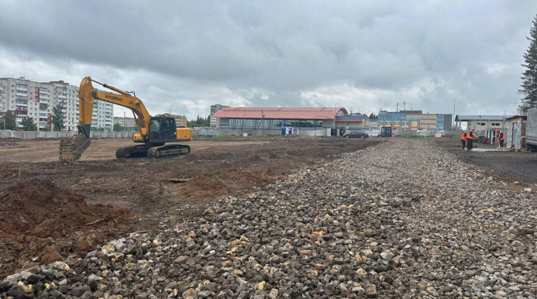 В Чусовом приступили к строительству крытой ледовой арены