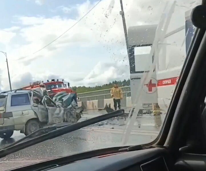 На Камском мосту в Прикамье произошло смертельное ДТП