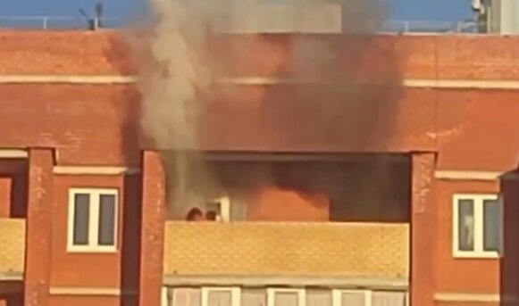 В Перми загорелась квартира в многоэтажке на ул. Менжинского