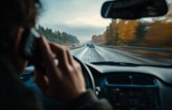 В 2025 году в Прикамье водителей оштрафовали за использование телефона за рулем более 20 тысяч раз