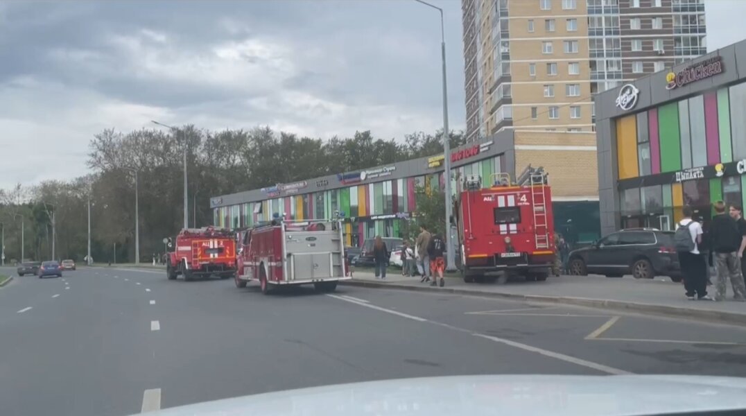 В Перми в торговом здании у Гознака произошел пожар