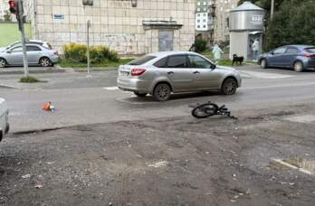 Авария, велосипед, дтп