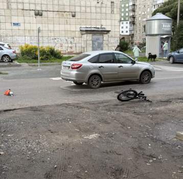 Авария, велосипед, дтп