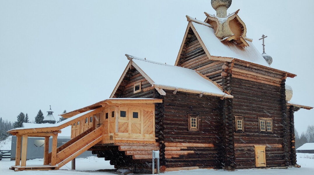 В пермском музее Хохловка заканчивают реставрацию церкви, которой более 300 лет
