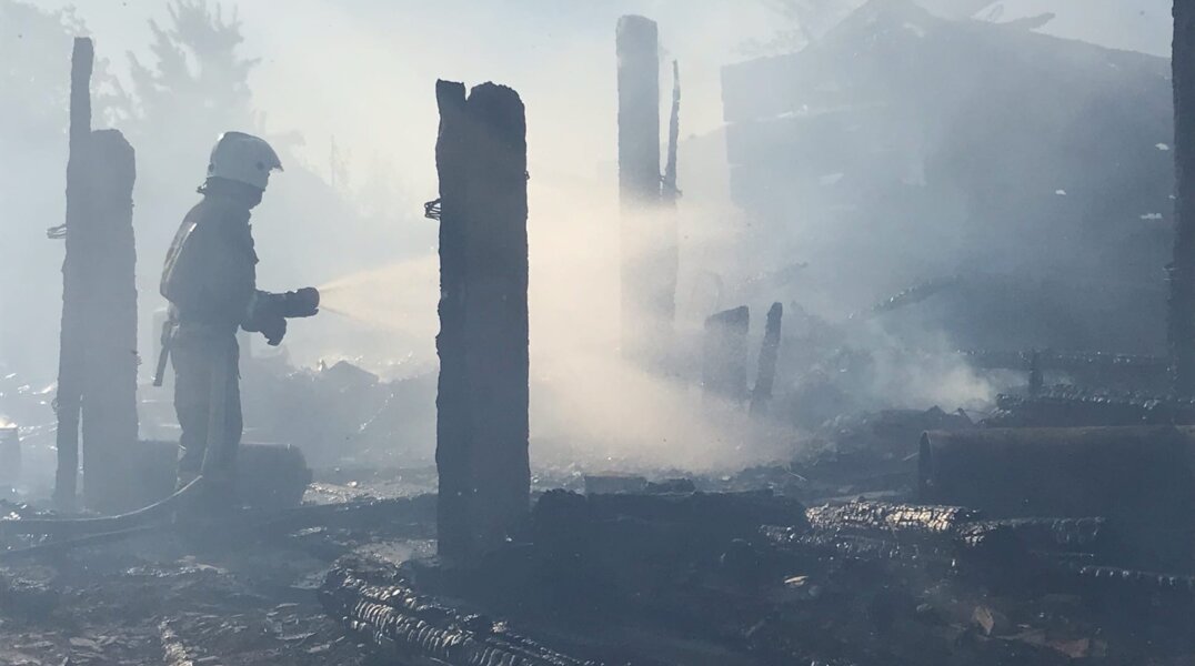 В Пермском крае на пожаре погибла пенсионерка