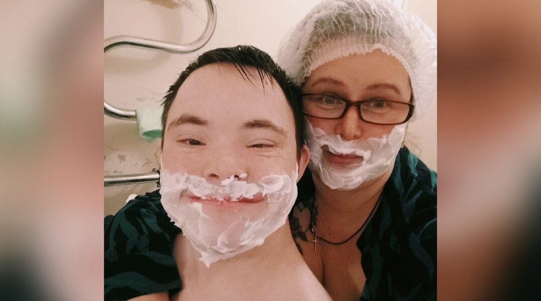 В Перми майор полиции в отставке учит бриться выпускников детдомов с инвалидностью