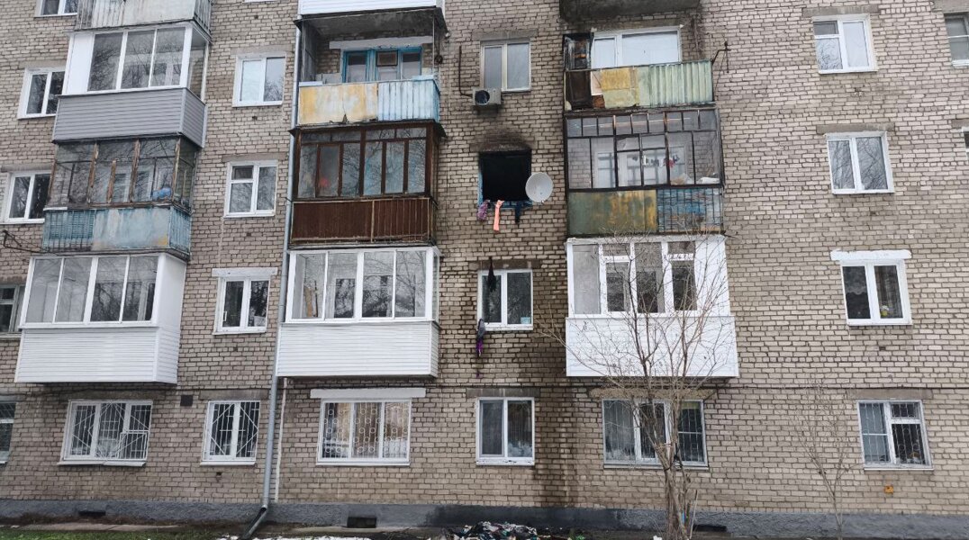 В Индустриальном районе Перми двое мужчин чуть не сгорели при пожаре