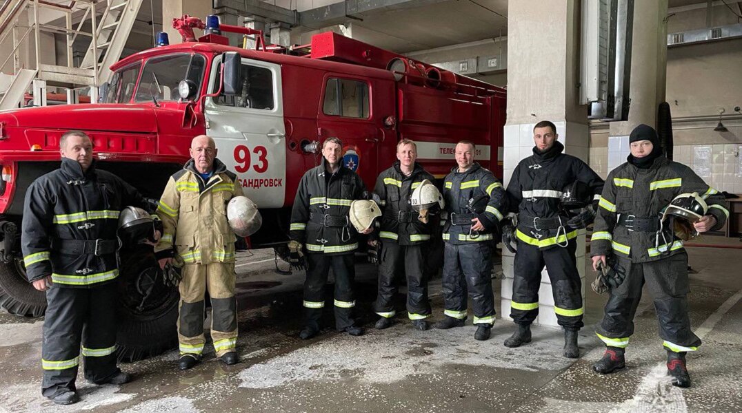 В Прикамье спасли мужчину на пожаре в частном доме