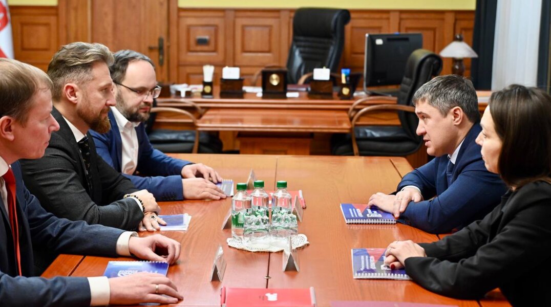 Губернатор Прикамья обсудил развитие инвестпотенциала региона с президентом «Деловой России»