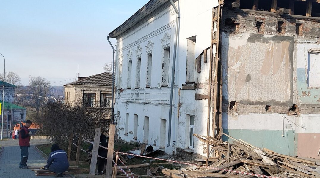 В Соликамске начали реставрацию здания «Детской школы искусств», построенного в 19 веке