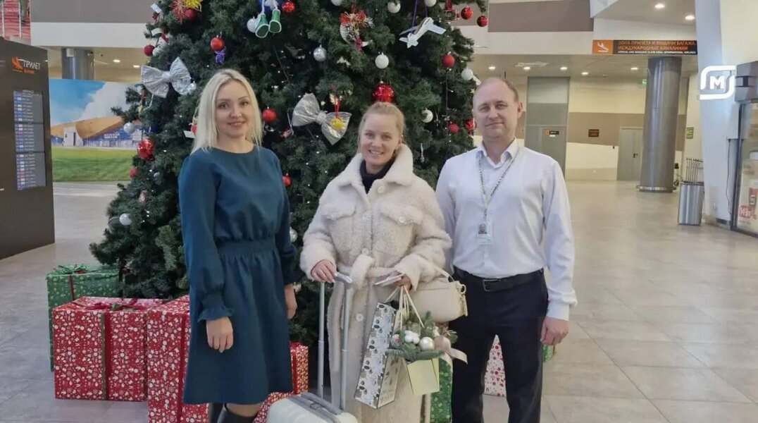 В пермском аэропорту встретили двухмиллионного пассажира