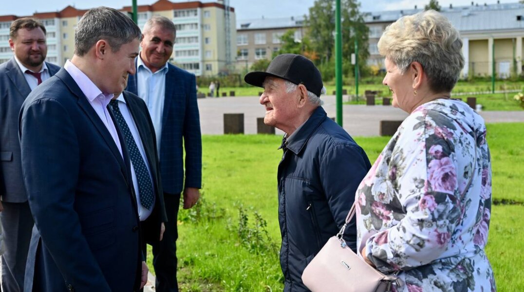 Губернатор Прикамья проверил ход благоустройства в Очёрском и Верещагинском округах