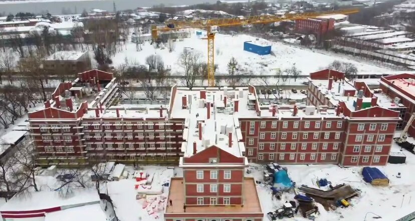 В Перми началась внутренняя отделка новой школы на улице Уральская