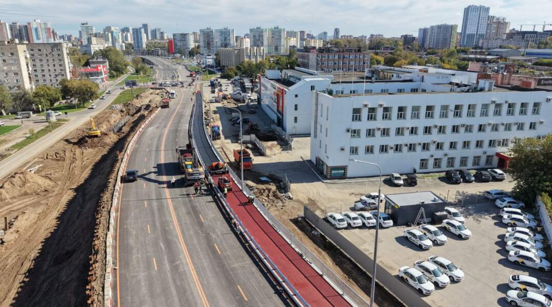 Путепровод шоссе Космонавтов