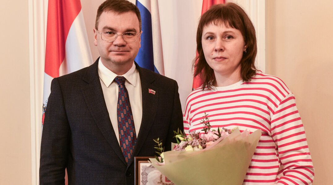 Глава Перми вручил благодарности мамам участников СВО