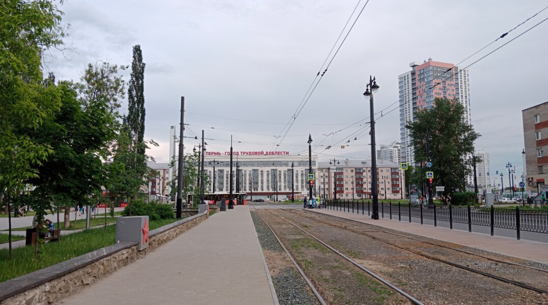 После новогодних каникул в Перми начнется реконструкция трамвайных путей на улице Чернышевского