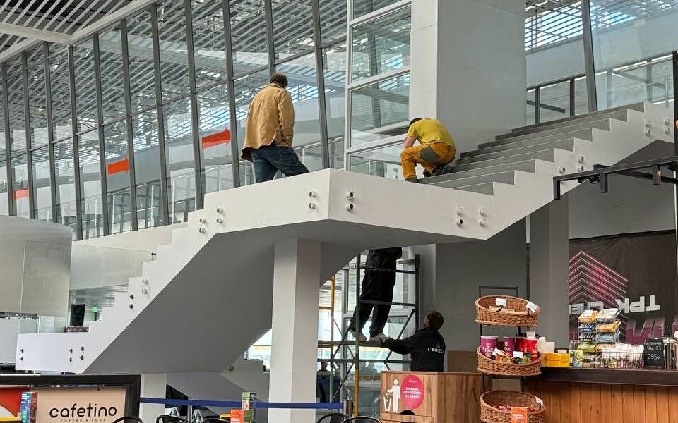 В пермском аэропорту начались работы по расширению залов аэровокзала