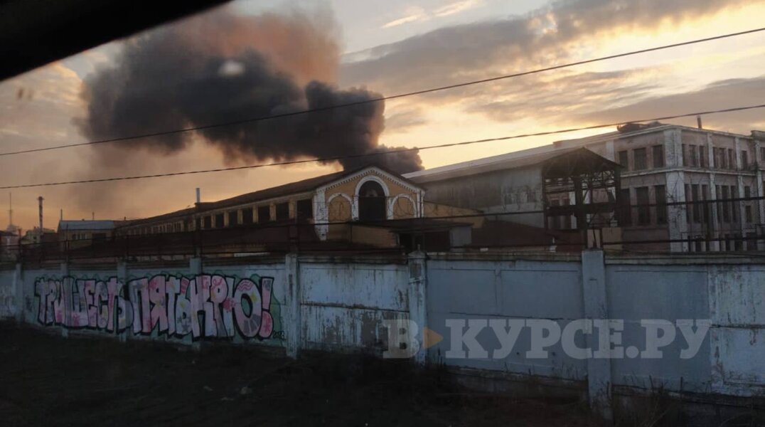 В Перми на «Мотовилихинских заводах» произошел пожар