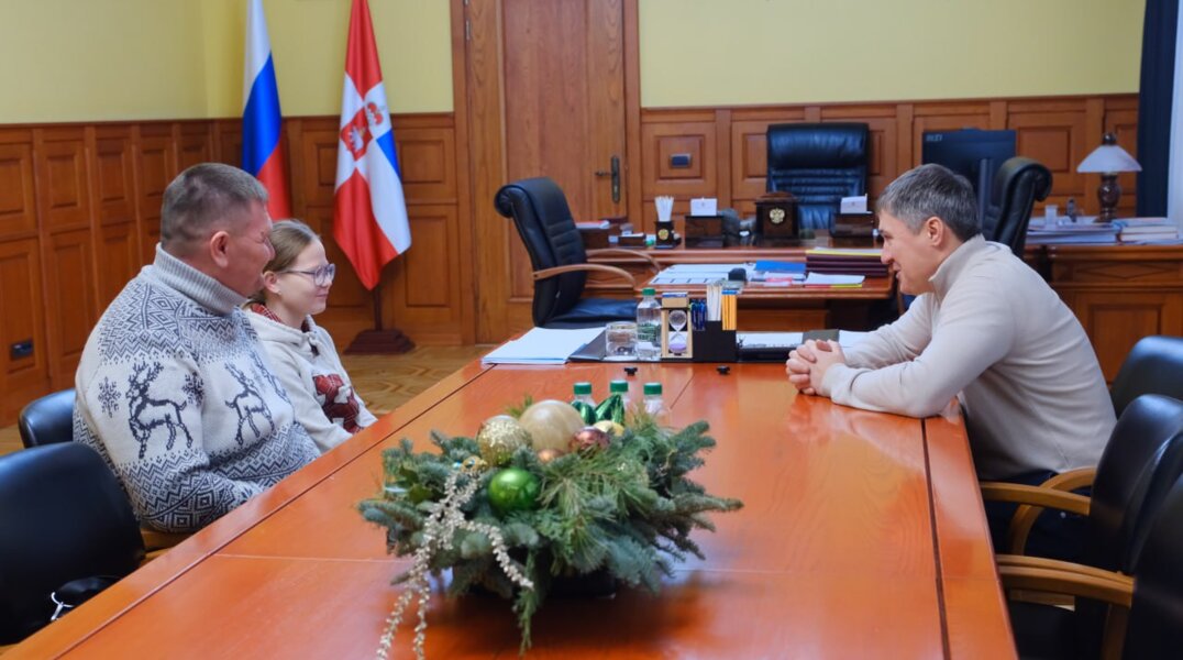 Губернатор исполнил новогоднее желание школьницы из Пермского края