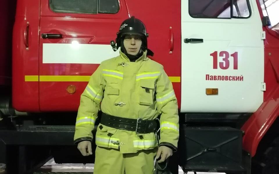 В Очерском округе пожарный в свой выходной спас женщину